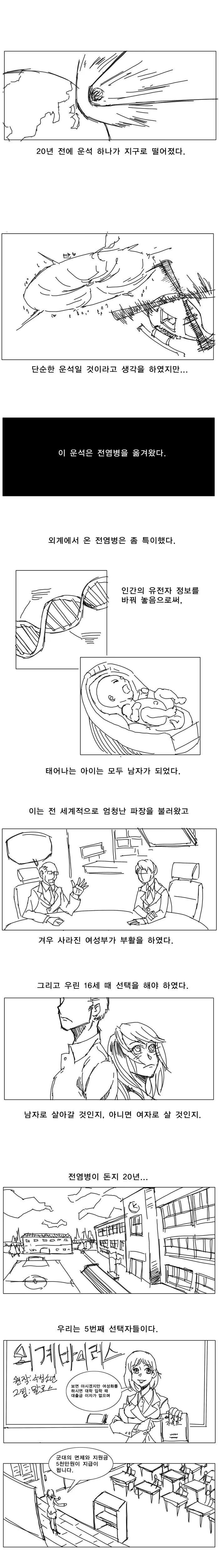 스압) 남자가 ㅇㅅ하는 만화