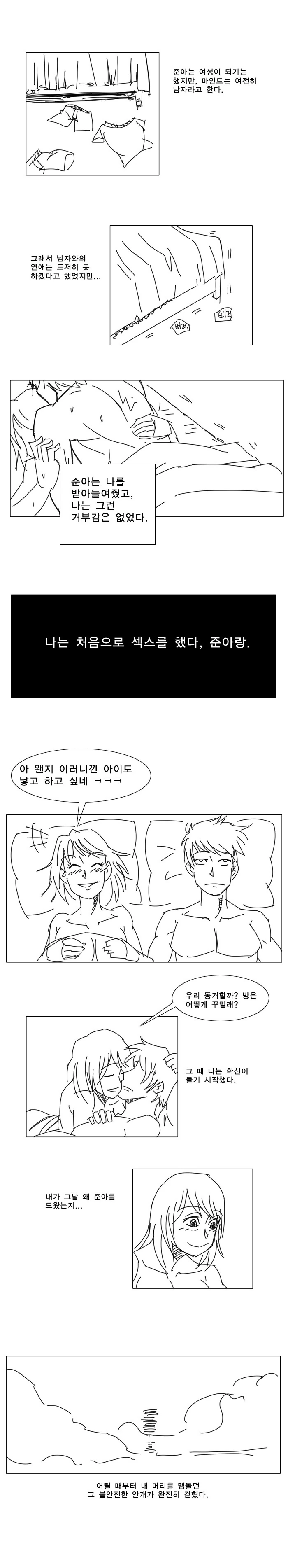 스압) 남자가 ㅇㅅ하는 만화 - 이미지 7