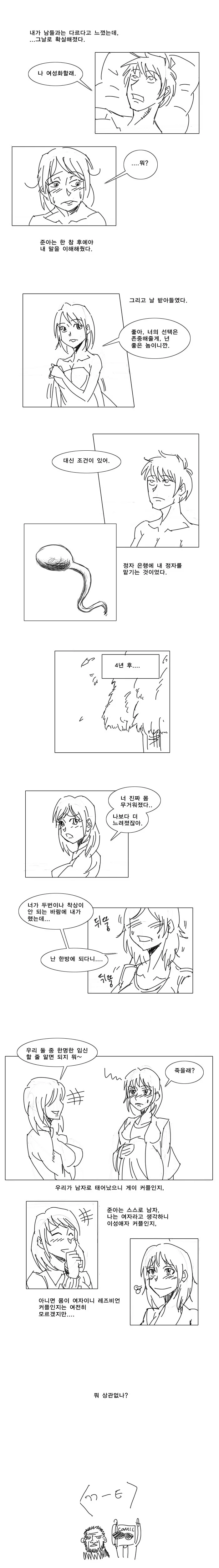 스압) 남자가 ㅇㅅ하는 만화 - 이미지 8