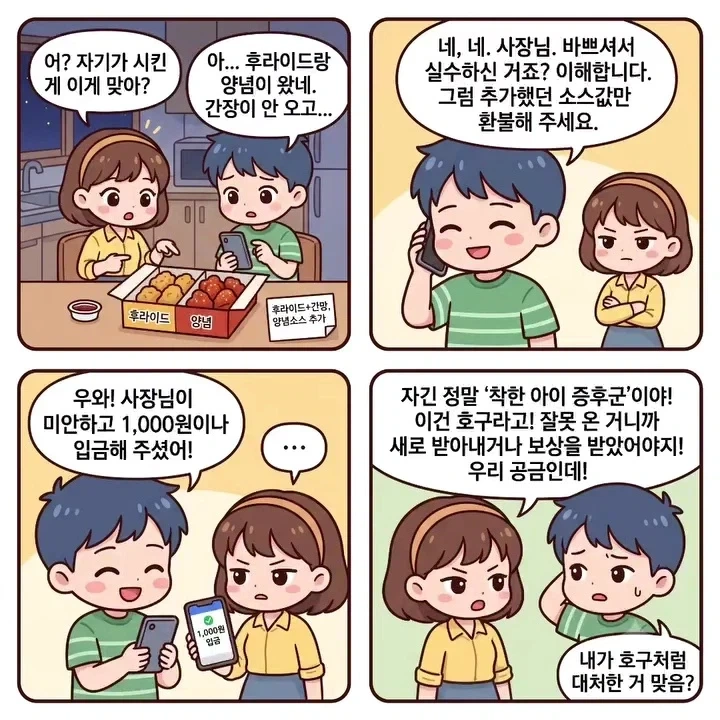 호구다 vs 착한 아이 증후군이다.manwha
