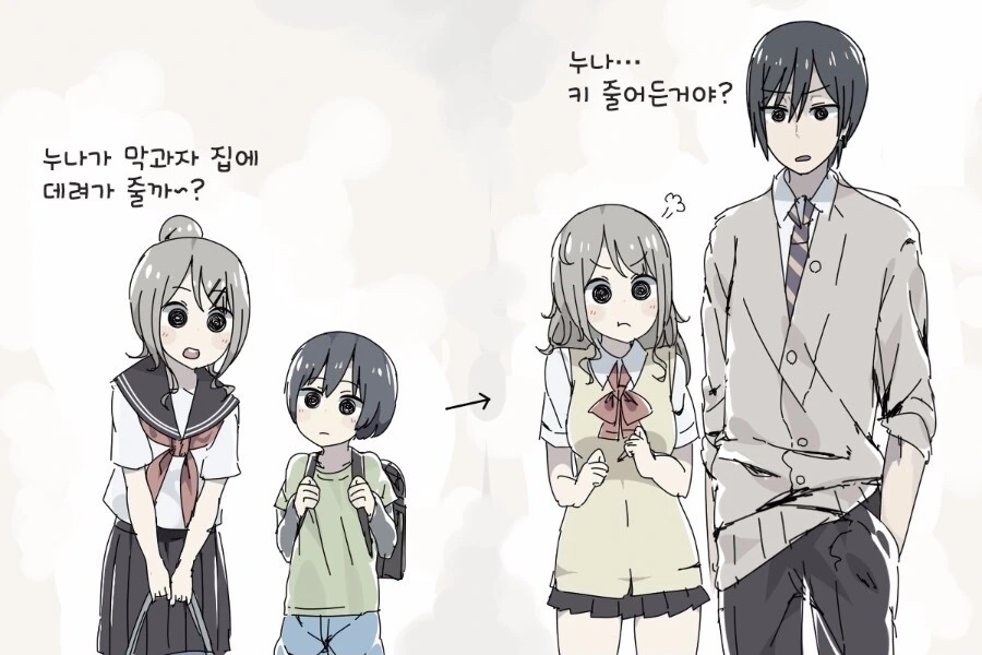 소꿉친구 누나 만화