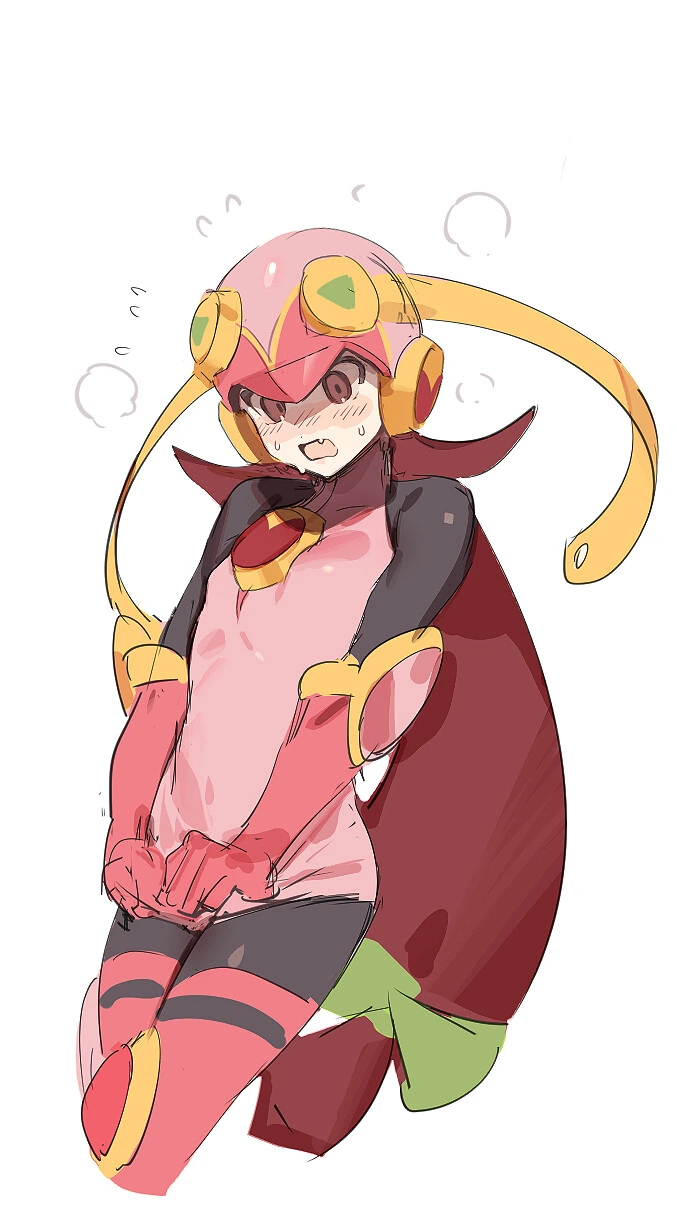 록맨) 숏스커트 롤쨩