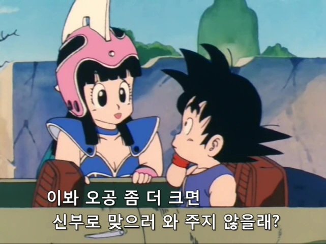 미래를 약속하는 손오공과 치치