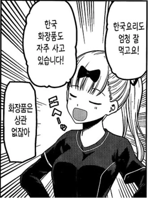 일본의 한국경제보복때 나온 일본 카구야 만화 컷.jpg