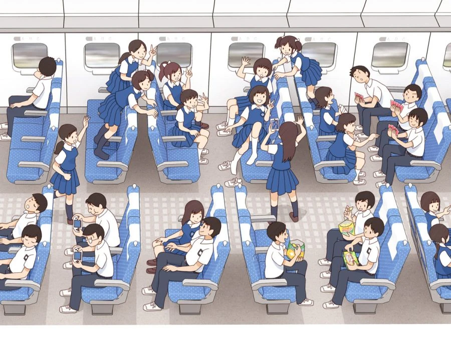 코로나 전과 후 Manhwa