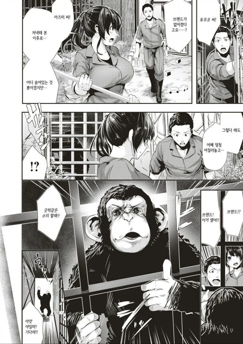 침팬지가 ㅇㅅ각 잡는 만화.manhwa - 이미지 3