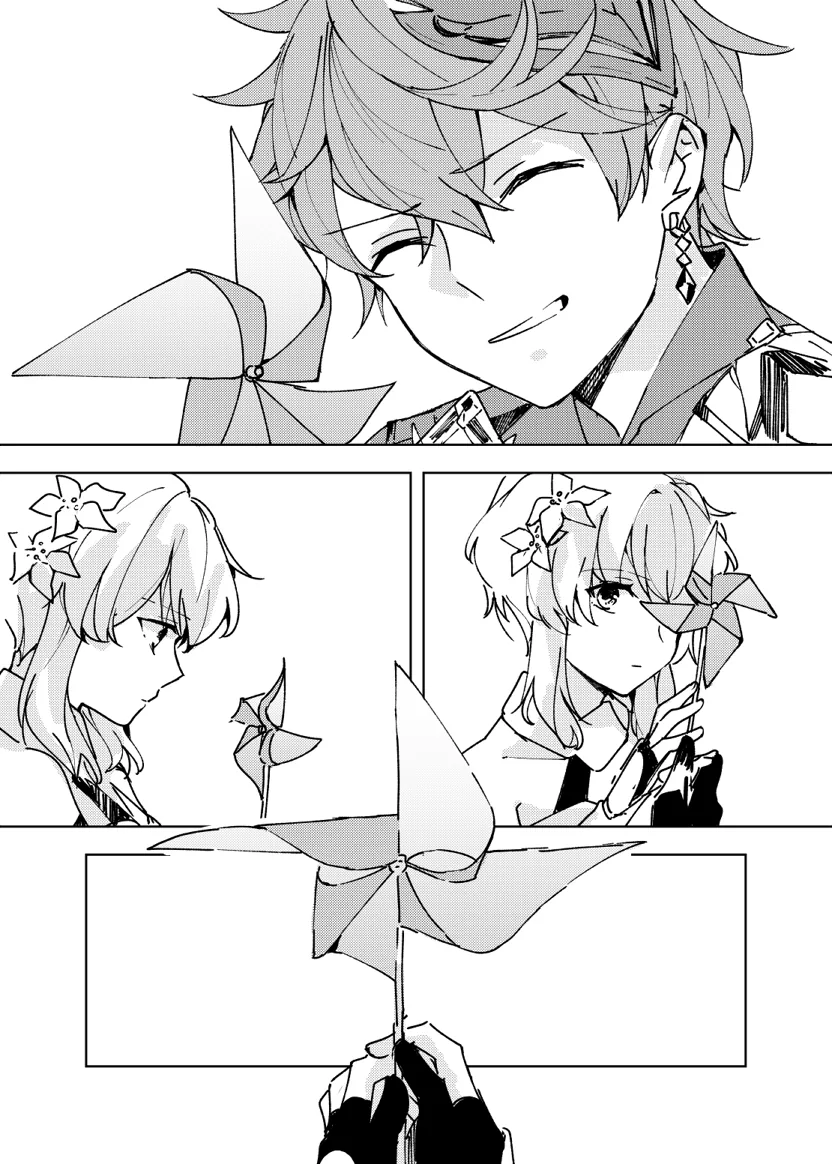 원신) 오빠가 그리는 행자를 위로해주는 만화.manga - 이미지 7