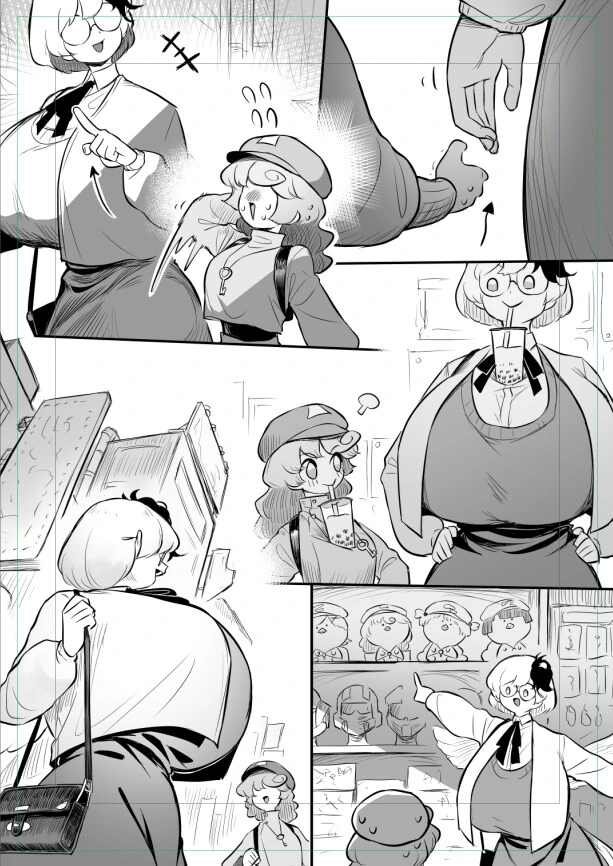 적당한 크기의 ㄱㅅ을 가진 누나와 데이트 하는 만화.ManHwa - 이미지 3
