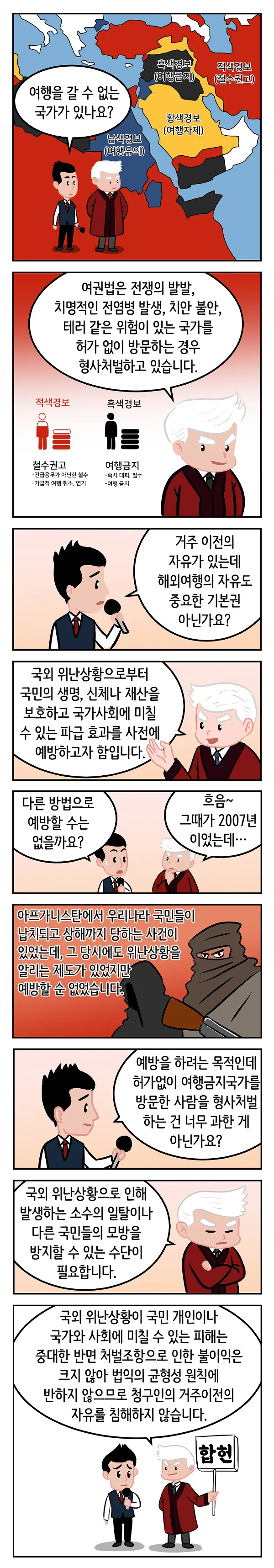 여행금지 처벌하는 게 합헌인 이유.manhwa