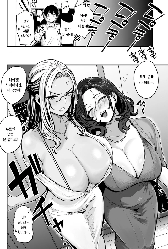 두명의 ㅁㅍ 아줌마 만화