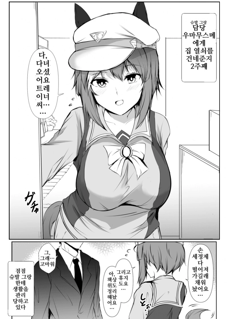 말딸) 우마무스메에게 집 열쇠를 주면 안돼는 이유 만화