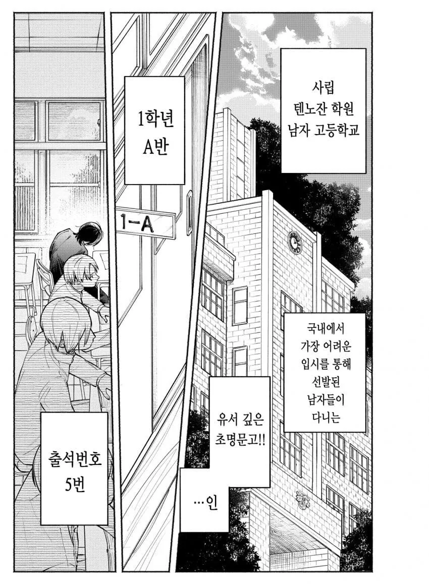 일본의 흔한 남자고등학교 manga