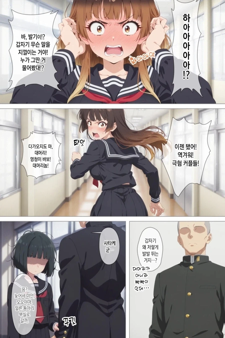 ai) 음침한 모브녀에게 고백하는 Manhwa - 이미지 11