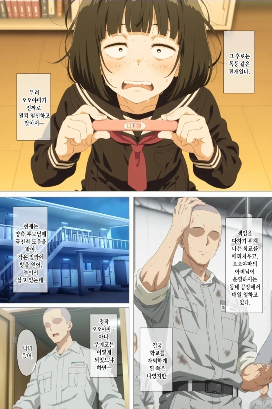 ai) 음침한 모브녀에게 고백하는 Manhwa - 이미지 13