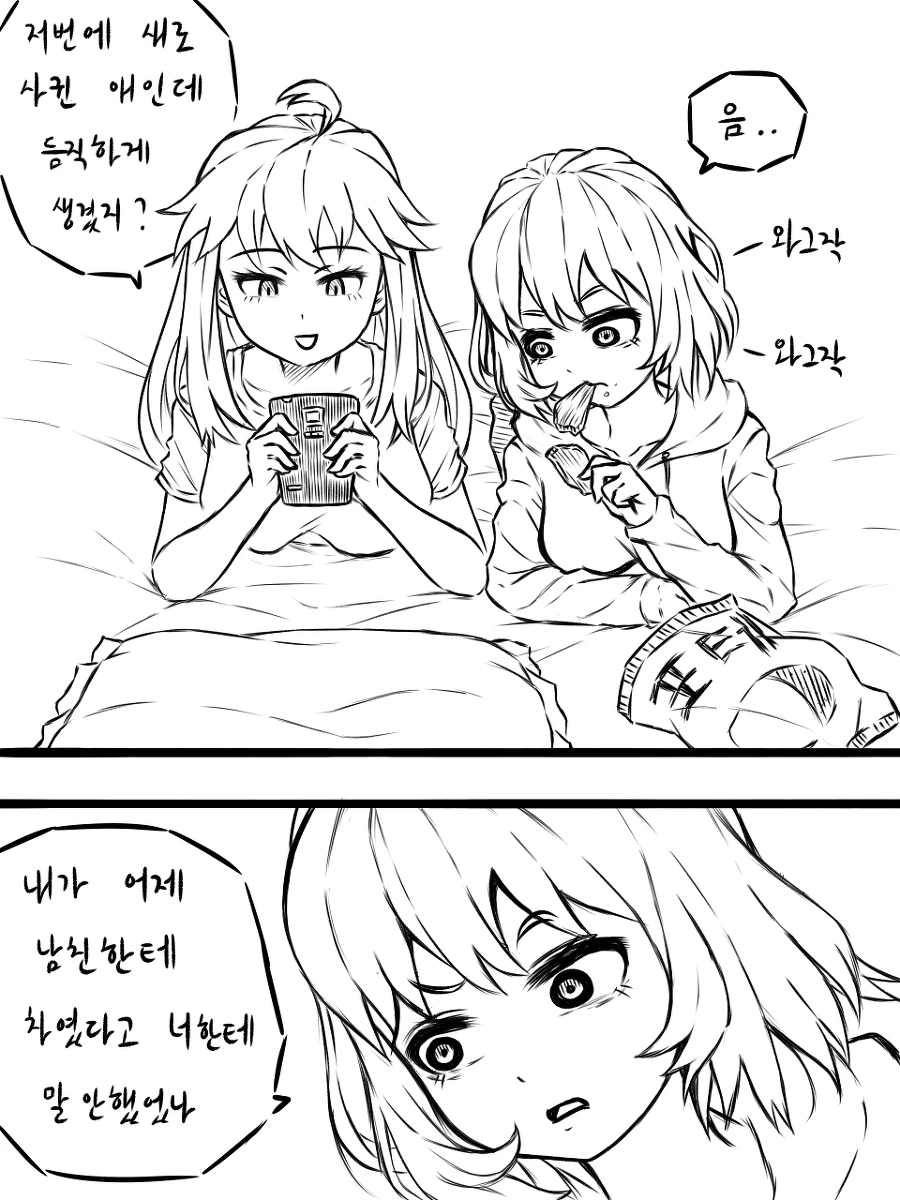 다음 장면 없는 건전한 만화
