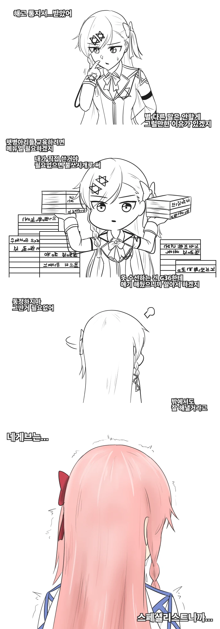 소녀전선)_네게브 해체해보는 manga
