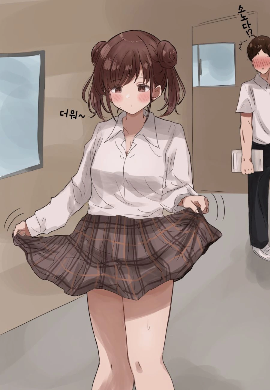 @) 치요코의 아슬 아슬한 학교 생활.manhwa