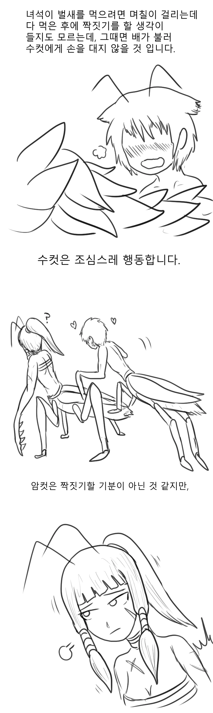 사마귀 만화 - 이미지 5