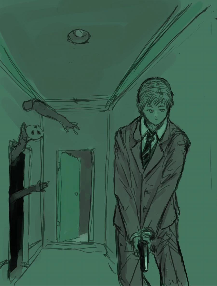 등 뒤를 조심해.manga