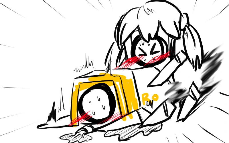 [소녀전선]RO635랑 디스로리랑 메차쿠차 하는 만화 - 이미지 4
