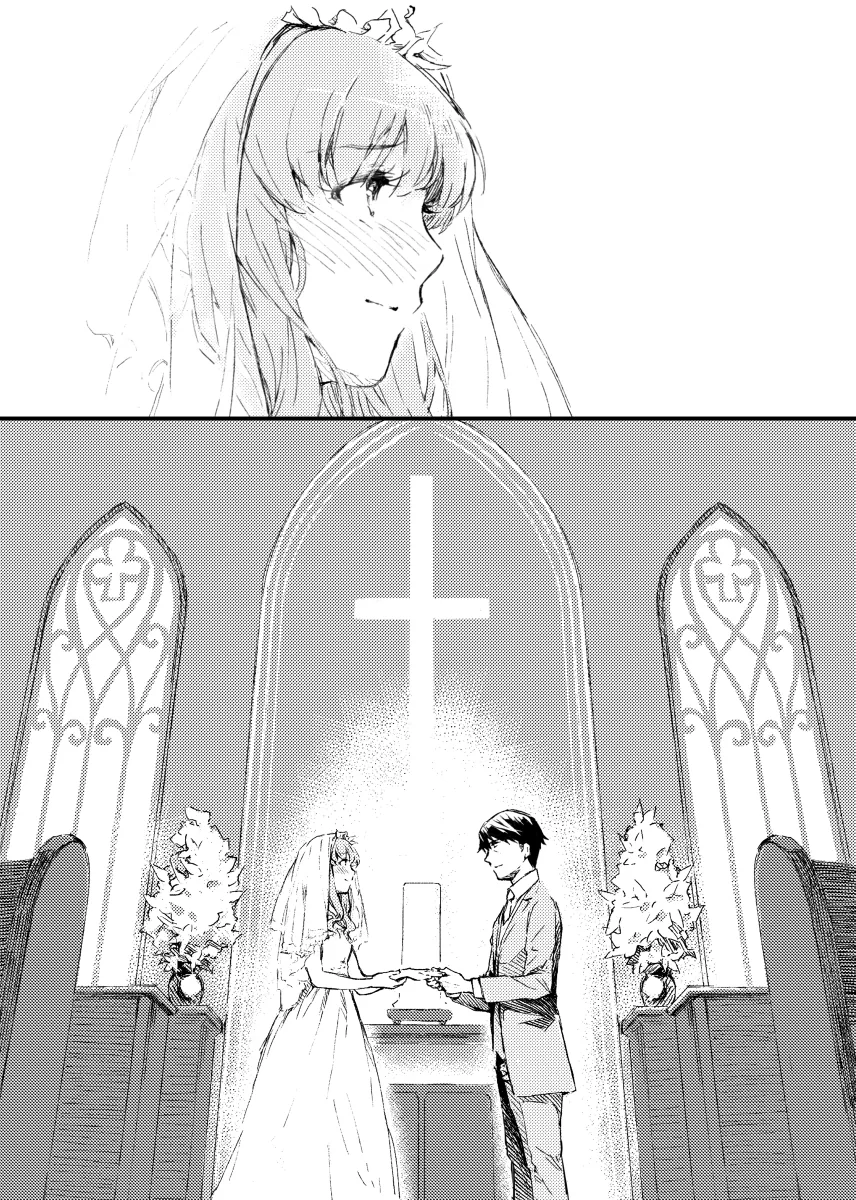 [신데마스] 웨딩드레스 촬영하는 키라리.manga - 이미지 10