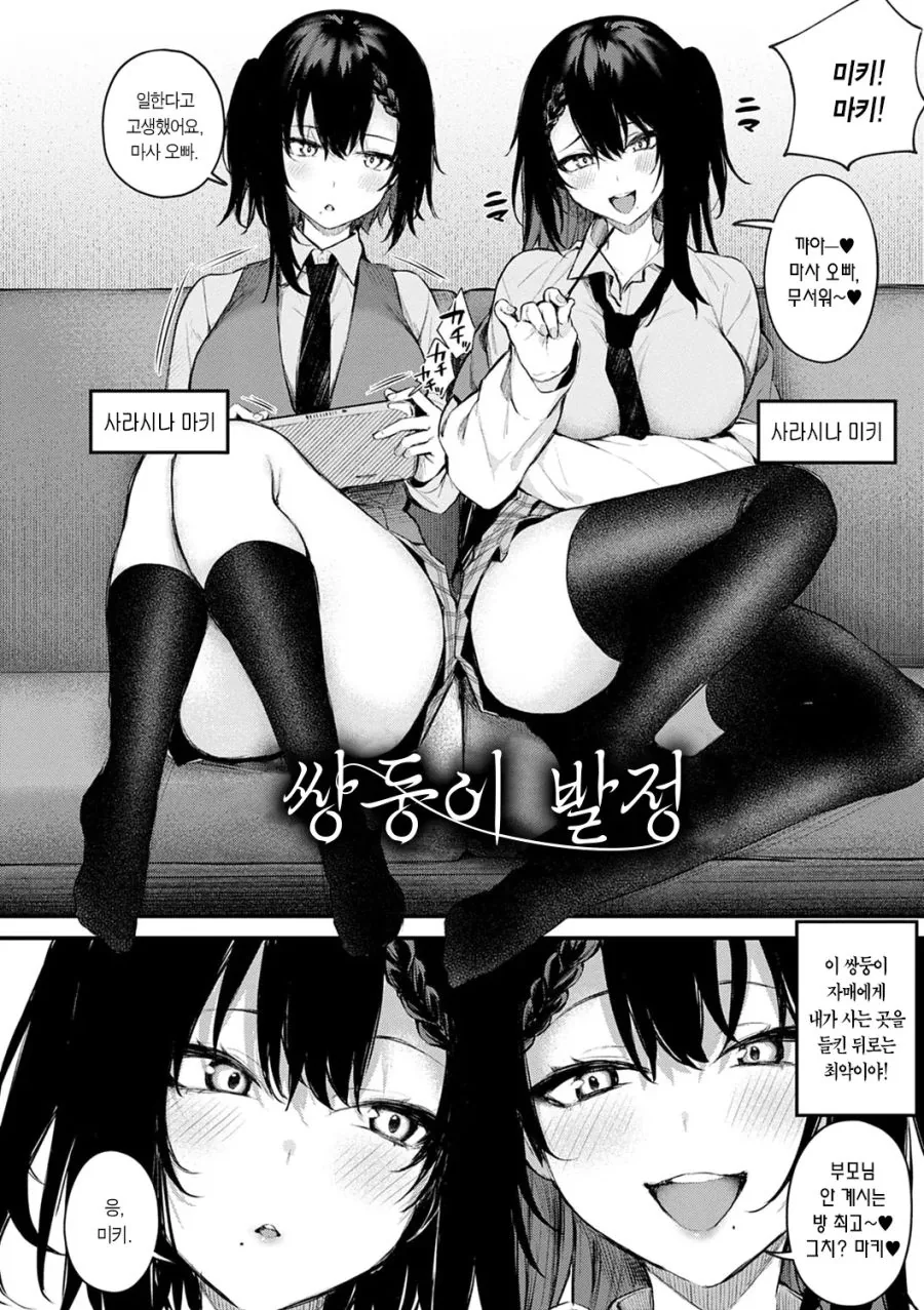 쌍둥이가 놀러오는 만화 - 이미지 2