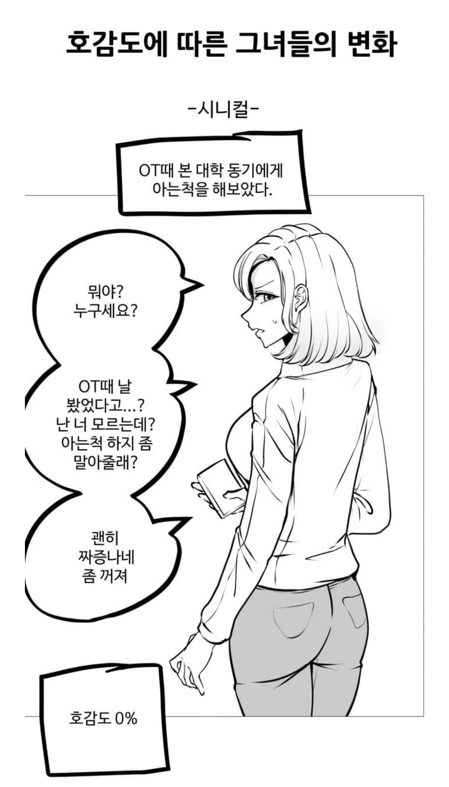여동기들과 친해지는 manhwa