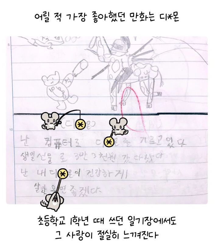 디지몬이 전성기 시절일때의 위엄.manhwa