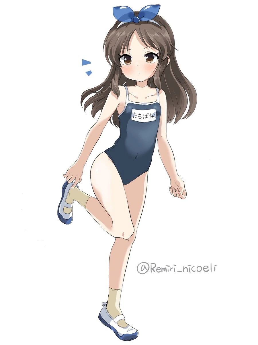 @) 전통 스쿨미즈 입은 아리스.manga