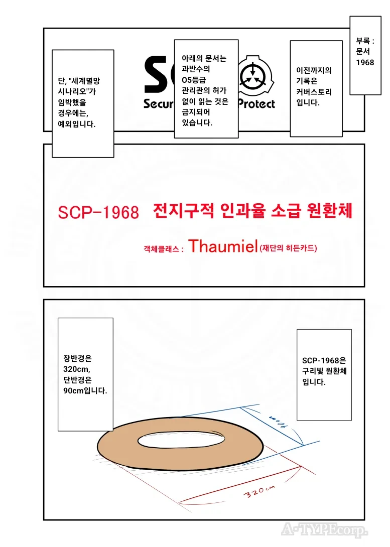 만진 사람의 상식을 바꿔버리는 무시무시한 scp 만화.manhwa - 이미지 3
