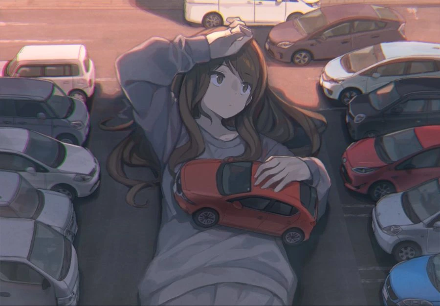 주차장 전세낸 여자.manga
