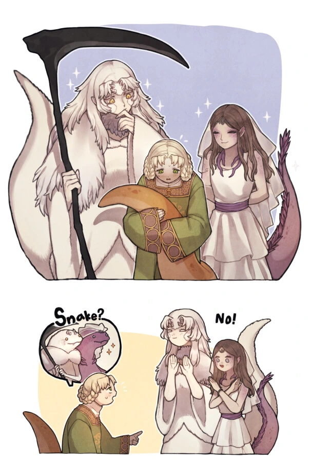 엘든링) 겁에 질린 조라ㅇㅅ.manwha