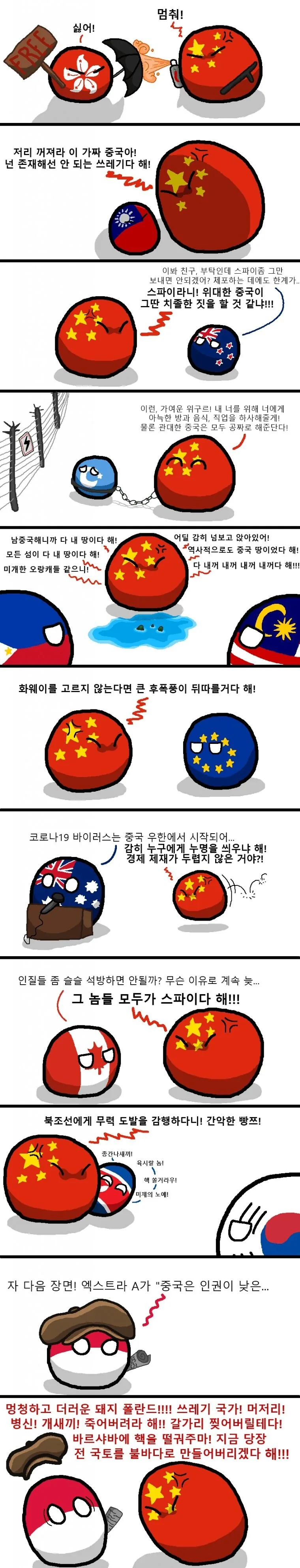 폴란드볼) 중국의 가장 믿음직한 친구