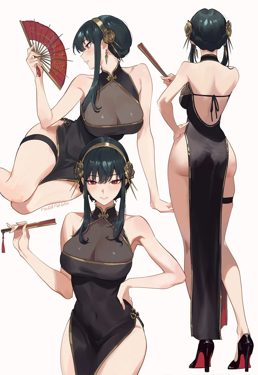 스파이패밀리) 치파오 요르.jpg