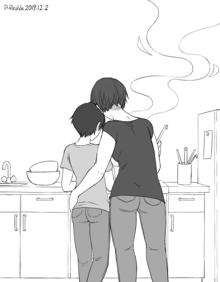 키큰여친이 키작은 남친을 지켜주는 manga - 이미지 5