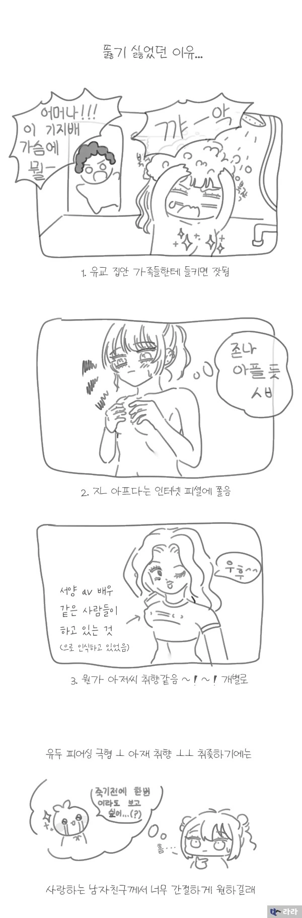 ㅇㅠ두 피어싱 하는 만화 - 이미지 2