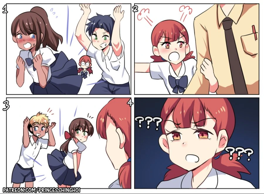 판치라 놀이의 위험성 만화.manwha
