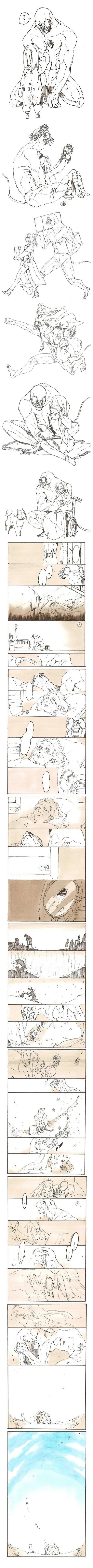 괴물과 소녀.Manhwa