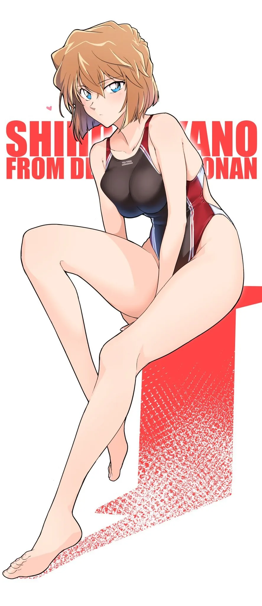 코난) 수영복 하이바라