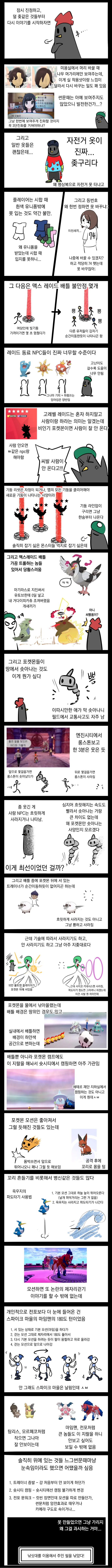 포켓몬 소드 실드 리뷰 만화 - 이미지 2