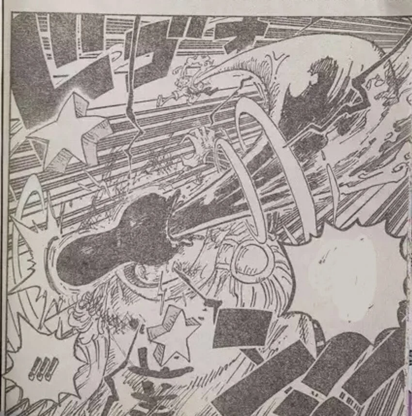 원피스) 헤드샷 당하는 키자루.manga