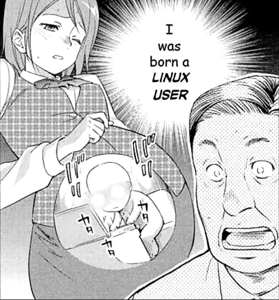리눅스로 태어난 아기.jpg