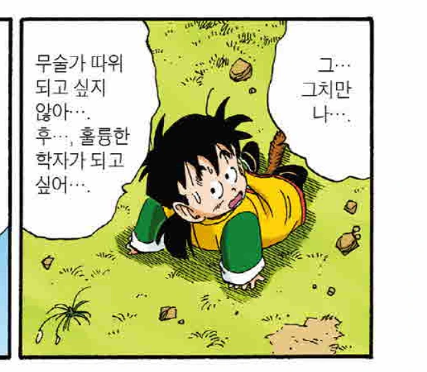 드래곤볼) 의외로 지능캐가 아닌 녀석