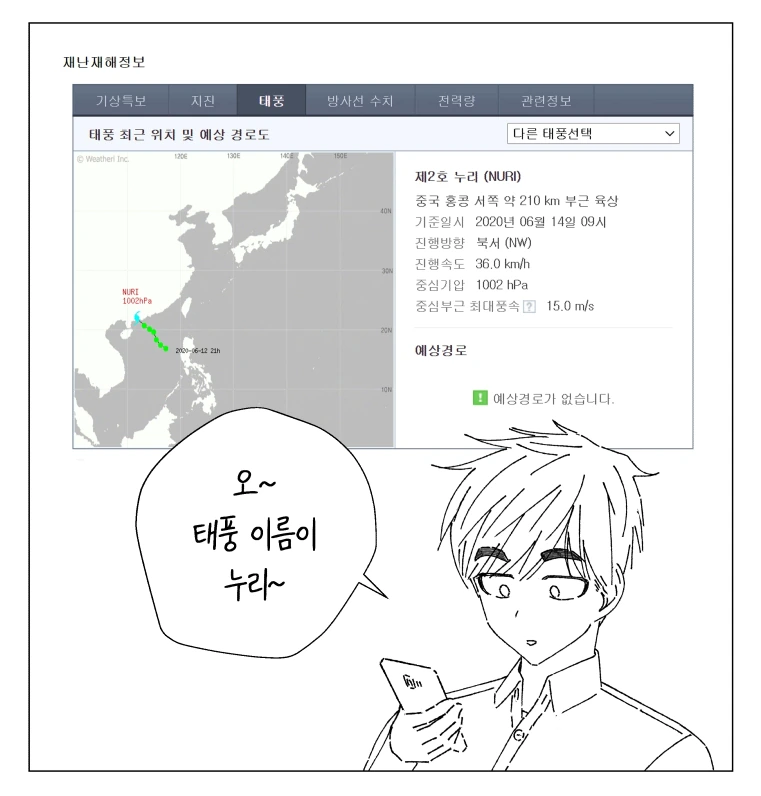 소꿉친구가 태풍과 같은 만화.Manhwa - 이미지 61