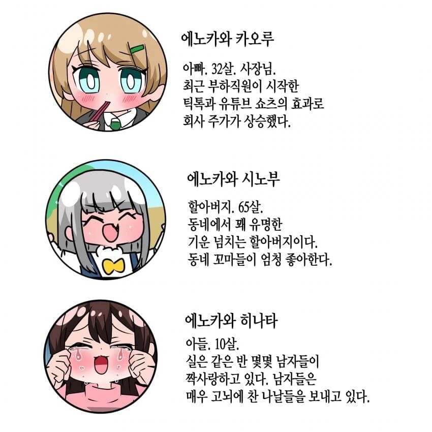 너무 귀여운 삼대manga 2화 - 이미지 4