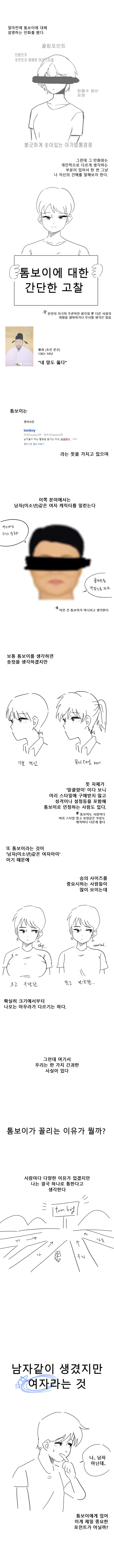 ㅇㅎ) 톰보이에 대한 고찰.manwha