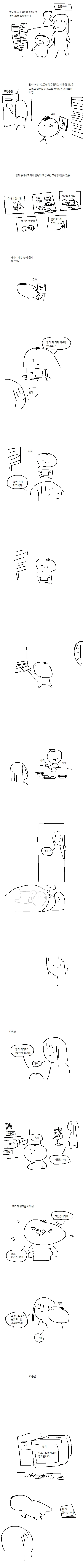 게임CD 구입한 만화.manhwa
