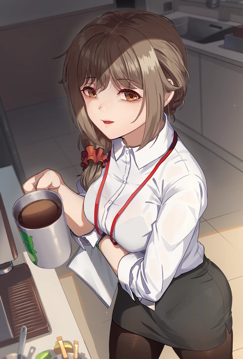 @) 입사후 야근에 찌들어 따뜻해진 치히로씨.manga - 이미지 7