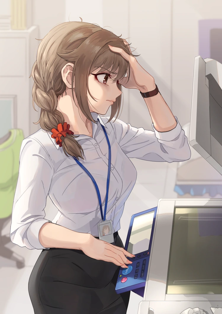 @) 입사후 야근에 찌들어 따뜻해진 치히로씨.manga - 이미지 8