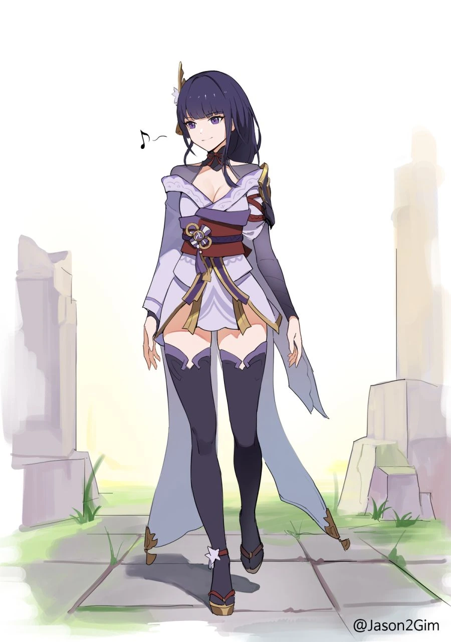 원신)라이덴 발 걸어버리는.manhwa